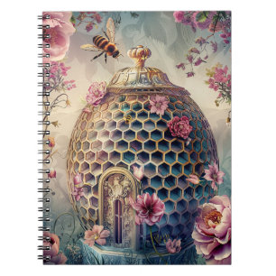Cuaderno Jardín de abejas encantadas fantasía (7)