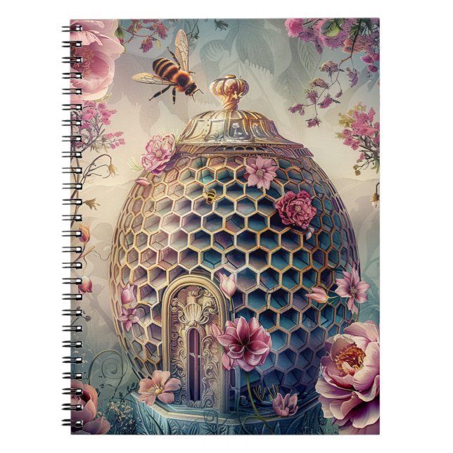 Cuaderno Jardín de abejas encantadas fantasía (7) (Frente)