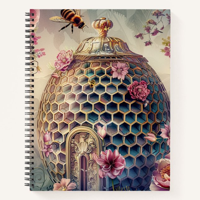 Cuaderno Jardín de abejas encantadas fantasía (7) (Anverso)