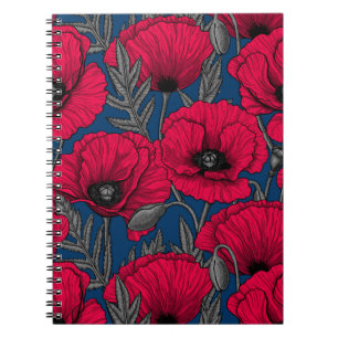 Cuaderno Jardín de adormidera nocturno