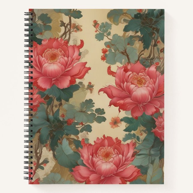 Cuaderno Jardín de Ensueño (Anverso)