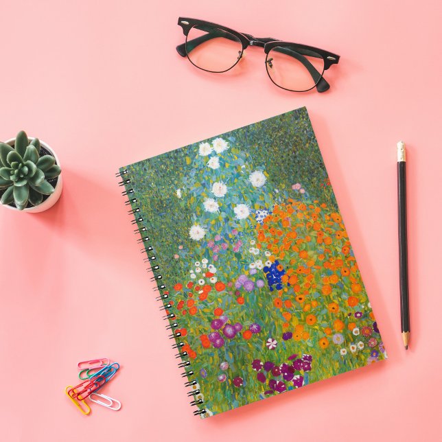 Cuaderno Jardín de flores | Gustav Klimt (Subido por el creador)