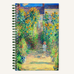 Cuaderno Jardín de flores Monet