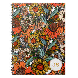 Cuaderno Jardín de flores silvestres de Bush australiano