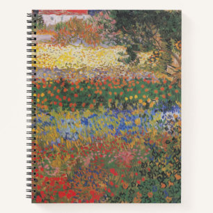 Cuaderno Jardín de flores - Vincent van Gogh