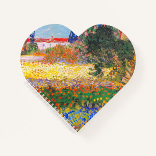 Cuaderno Jardín de flores Vincent Van Gogh