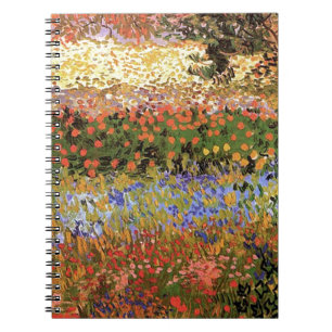 Cuaderno Jardín de flores, Vincent van Gogh.