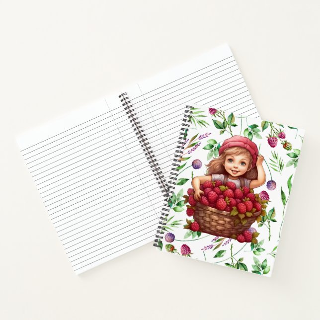 Cuaderno Jardín de frambuesas (Interior)
