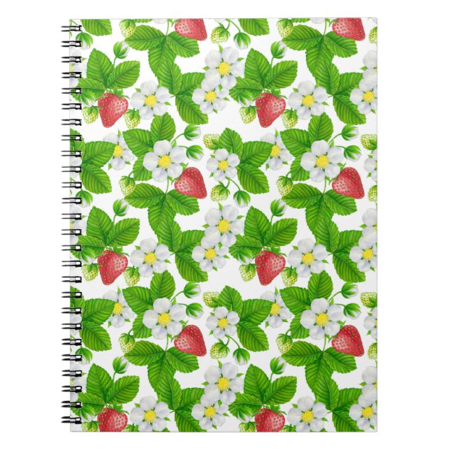 Cuaderno Jardín de fresa (Frente)