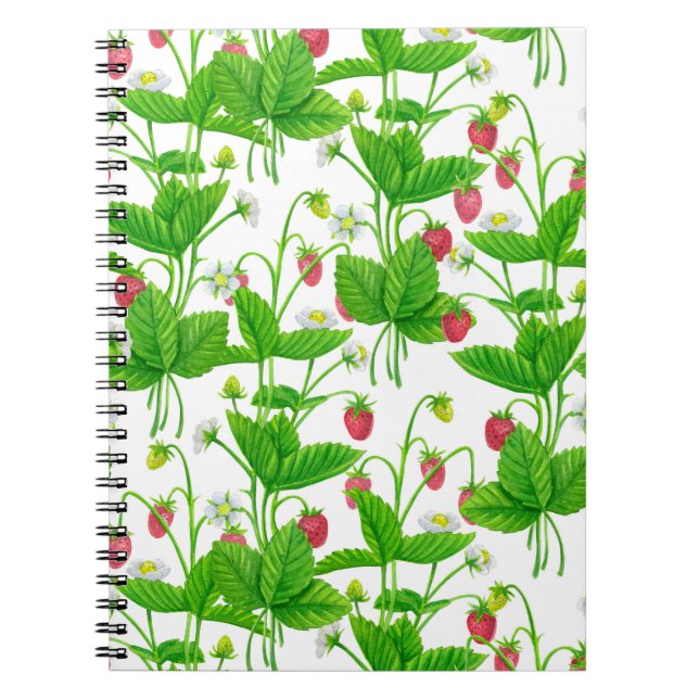 Cuaderno Jardín de fresa (Frente)