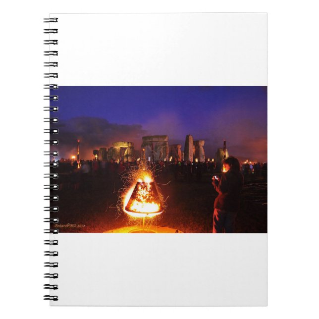 Cuaderno Jardín de Fuego (Frente)