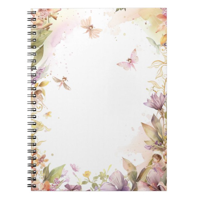 Cuaderno Jardín de Hadas (Frente)