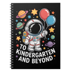 Cuaderno Jardín de Infancia Y Más Allá Astronauta Espacio