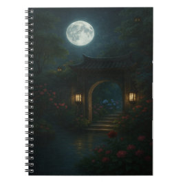 Cuaderno Jardín de la Puerta de la Luna - Diario místico