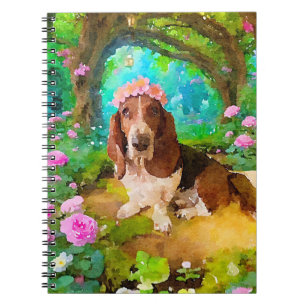 Cuaderno Jardín de los alrededores de Basset