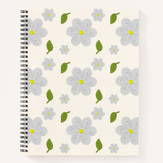 Cuaderno Jardín de Margaritas (Anverso)