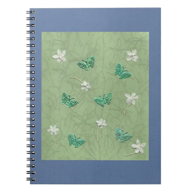 Cuaderno Jardín de mariposas (Frente)