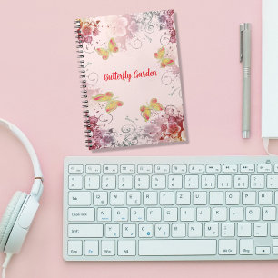 Cuaderno Jardín de mariposas