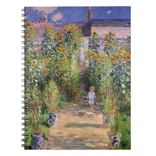 Cuaderno Jardín de Monet en Vétheuil (Frente)