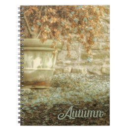 Cuaderno Jardín de otoño rústico