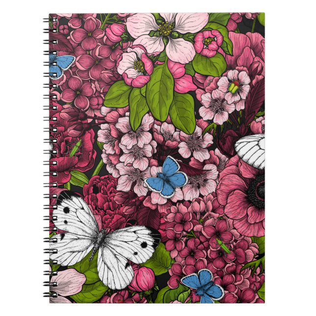 Cuaderno Jardín de primavera (Frente)
