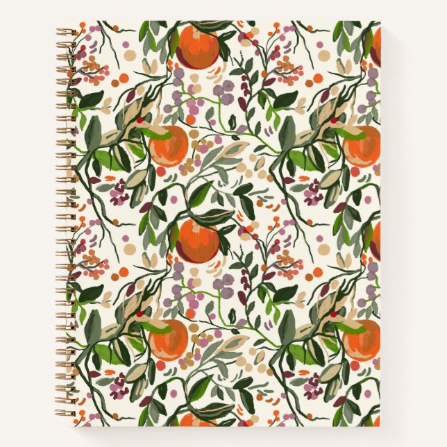 Cuaderno Jardín de primavera mexicano (Anverso)