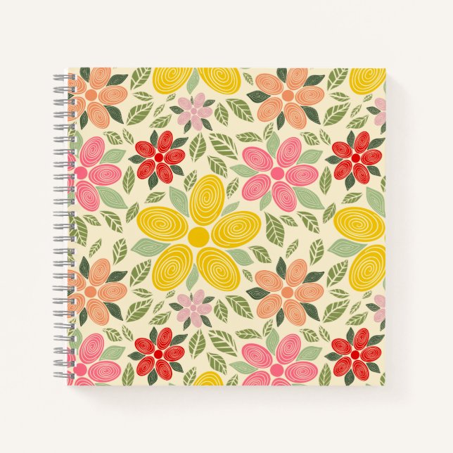Cuaderno Jardín de remolinos (Anverso)