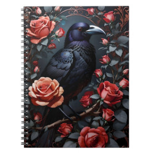 Cuaderno Jardín de Rosa de Raven Negro