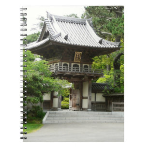 Cuaderno Jardín de té japonés en San Francisco