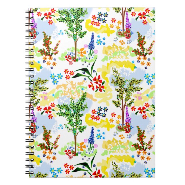 Cuaderno Jardín de verano (Frente)