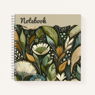Cuaderno Jardín de Whispering - Resumen de Botánicos Salvaj