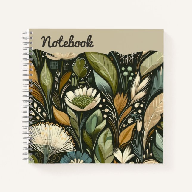 Cuaderno Jardín de Whispering - Resumen de Botánicos Salvaj (Anverso)