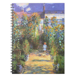 Cuaderno Jardín del artista en Vetheuil - Claude Monet