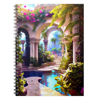 Cuaderno Jardín del Templo de Atlantis