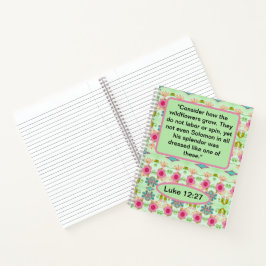 Cuaderno Jardín ecléctico encantador: Belleza floral divers