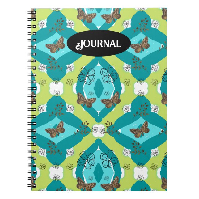 Cuaderno jardín floral (Frente)