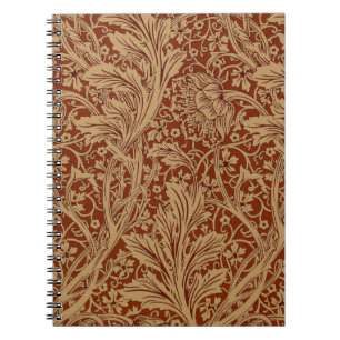 Cuaderno Jardín Floral Arcadia de William Morris Clase de F