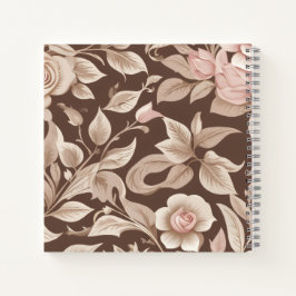 Cuaderno Jardín floral de Mocha