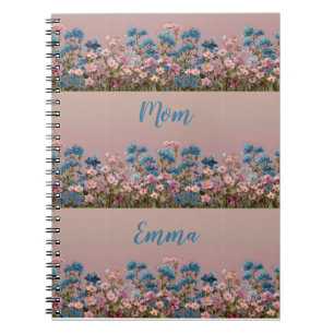 Cuaderno Jardín Floral Primaveral Vintage para Mamá