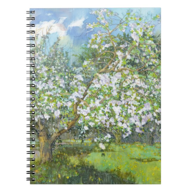 Cuaderno Jardín floreciente (Frente)