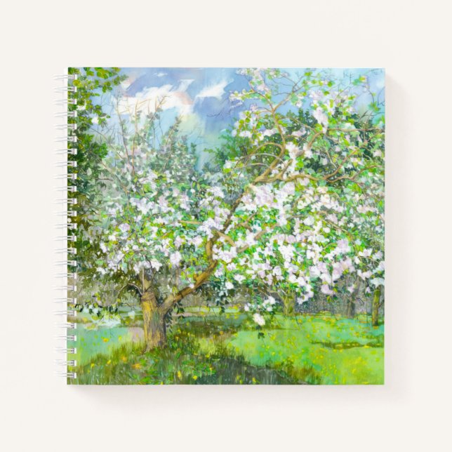 Cuaderno Jardín floreciente (Anverso)