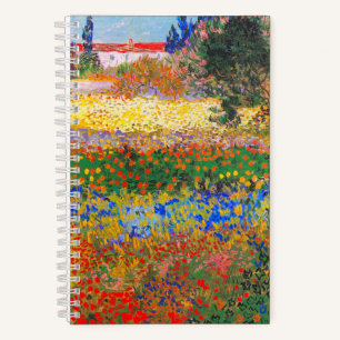 Cuaderno Jardín Florido de Vincent Van Gogh