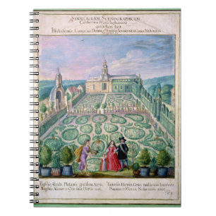 Cuaderno Jardín holandés, 1650 (w/c en el papel)