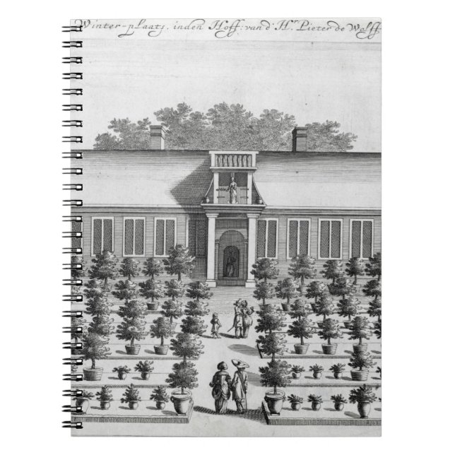 Cuaderno Jardín holandés, de "De Nederlandze Hesperides" (Frente)