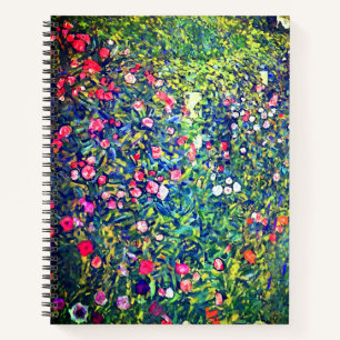Cuaderno Jardín italiano de Gustav Klimt