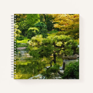 Cuaderno Jardín Japonés - Estética Tradicional
