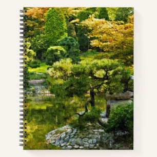 Cuaderno Jardín Japonés - Estética Tradicional