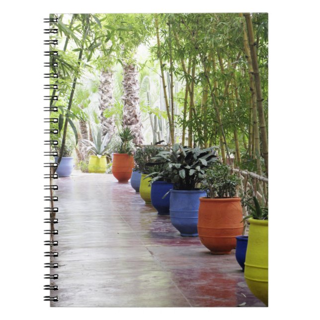 Cuaderno Jardin Majorelle, Majorelle Garden, ahora público (Frente)