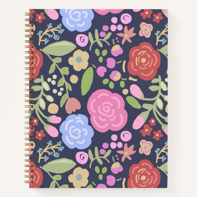 Cuaderno Jardín Negro (Anverso)