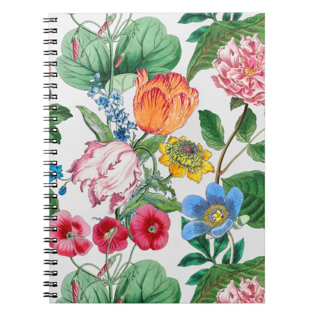 Cuaderno Jardín primavera (Frente)